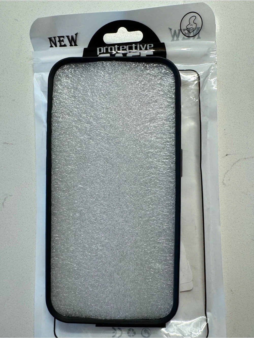 iPhone 15 Pro- Protective Brown Cowhide Pattern Phone Case